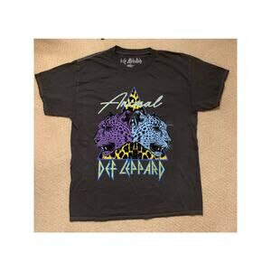 NWOT PacSun Def Leppard Animal Tee